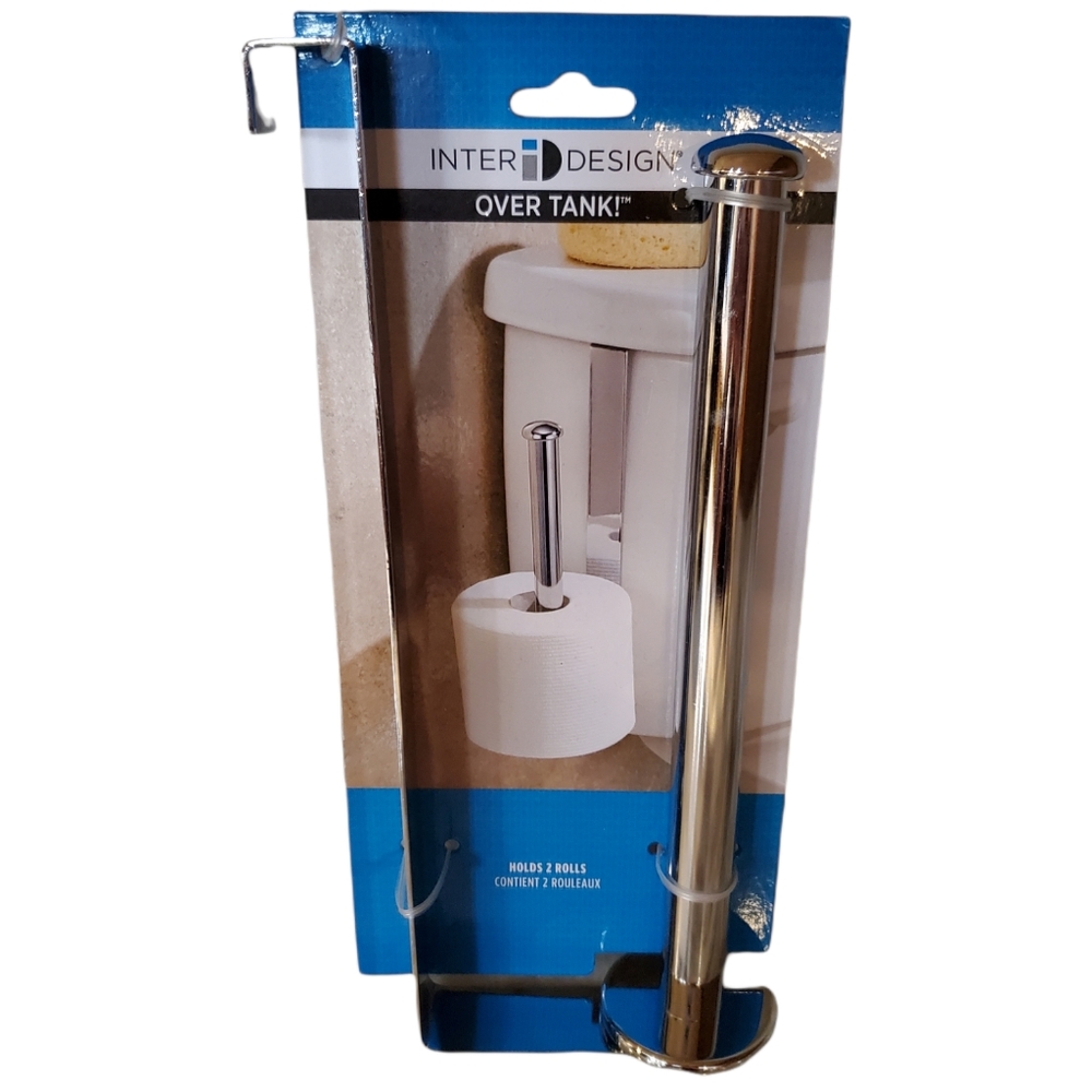 Metal Over Tank Toilet Tissue Holder